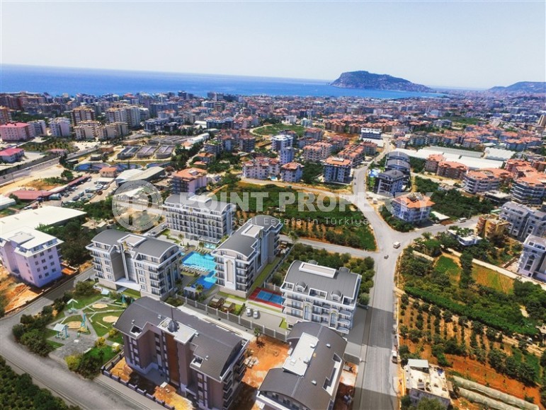 Квартиры и дуплексы в жилом комплексе на финальном этапе строительства, в полутора километрах от моря-id-6019-фото-24