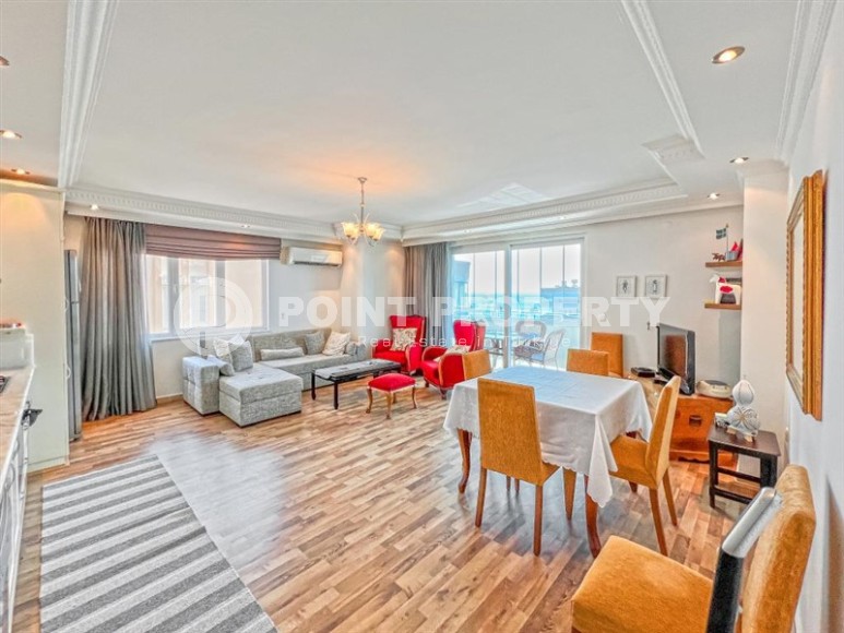 Cozy, spacious apartment with sea views, in the center of the popular area of Alanya - Mahmutlar-id-6020-photo-3