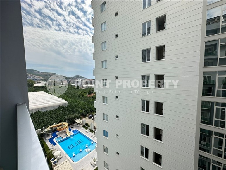 Небольшая современная квартира 1+1, на 8-м этаже в жилом комплексе, построенном в 2020 году-id-6023-фото-8