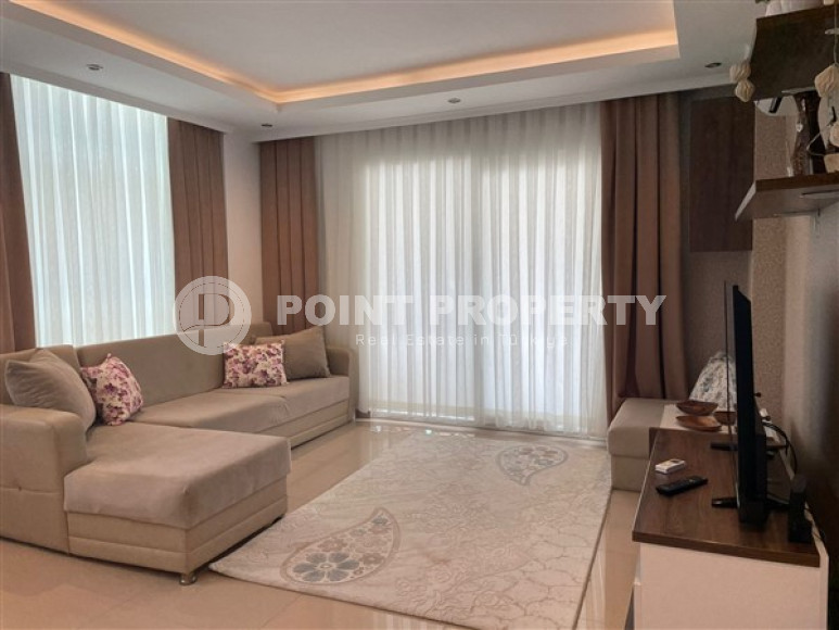 Просторная квартира с отличной локацией. Апартаменты 1+1, 70м2 в районе Кестель. До моря 300м.-id-1474-фото-5