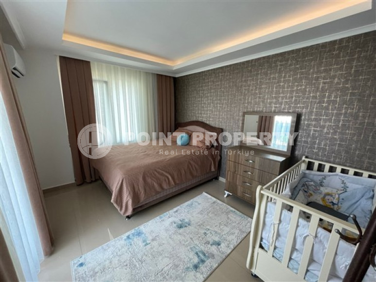 Просторная квартира с отличной локацией. Апартаменты 1+1, 70м2 в районе Кестель. До моря 300м.-id-1474-фото-8