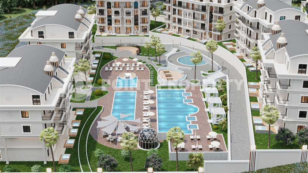 A luxury complex of luxury apartments in the resort area of Turkler. The distance to the sea is only 300 meters.-id-1063-photo-15