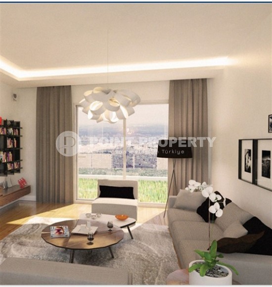 Компактная квартира в жилом комплексе на финальном этапе строительства в спокойном районе Аланьи - Авсаллар-id-6031-фото-2