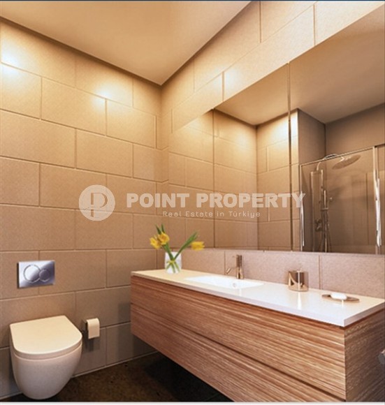 Компактная квартира в жилом комплексе на финальном этапе строительства в спокойном районе Аланьи - Авсаллар-id-6031-фото-4