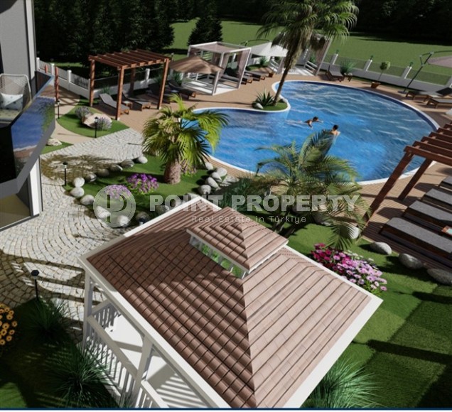 Компактная квартира в жилом комплексе на финальном этапе строительства в спокойном районе Аланьи - Авсаллар-id-6031-фото-6