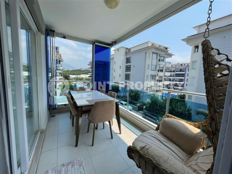 Просторная квартира с отличной локацией. Апартаменты 1+1, 70м2 в районе Кестель. До моря 300м.-id-1474-фото-12