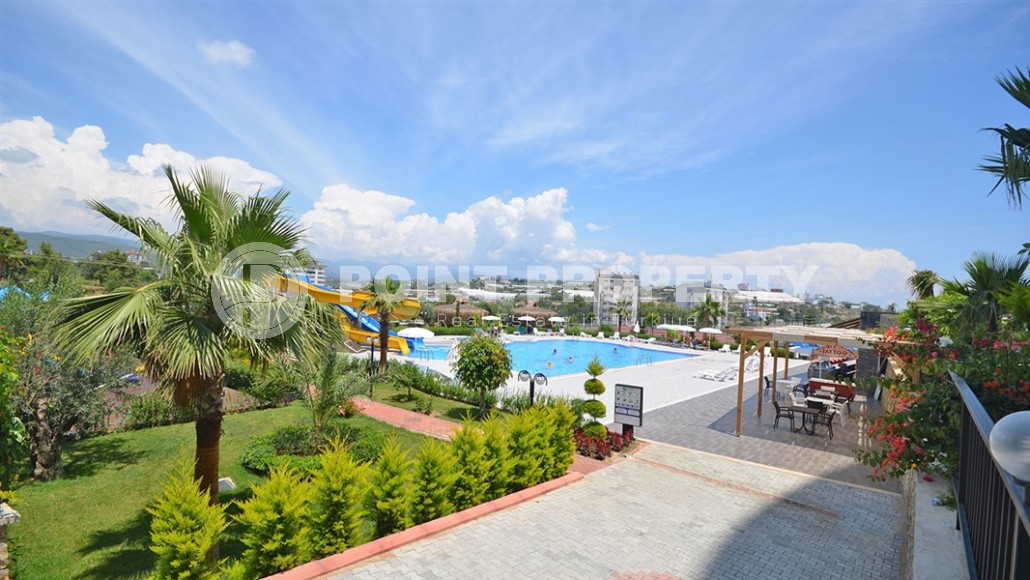 Современная квартира с мебелью и бытовой техникой, на 9-м этаже с мансардой, в районе Авсаллар-id-6035-фото-15