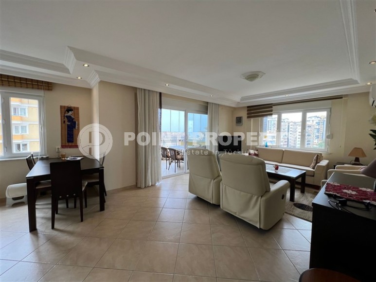 Квартира с видом на море, на 6-м этаже в жилом комплексе 2010 года постройки, в центре района Махмутлар-id-6036-фото-2