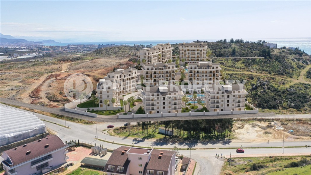 A luxury complex of luxury apartments in the resort area of Turkler. The distance to the sea is only 300 meters.-id-1063-photo-16