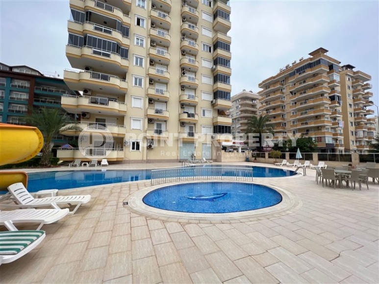 Квартира с видом на море, на 6-м этаже в жилом комплексе 2010 года постройки, в центре района Махмутлар-id-6036-фото-17