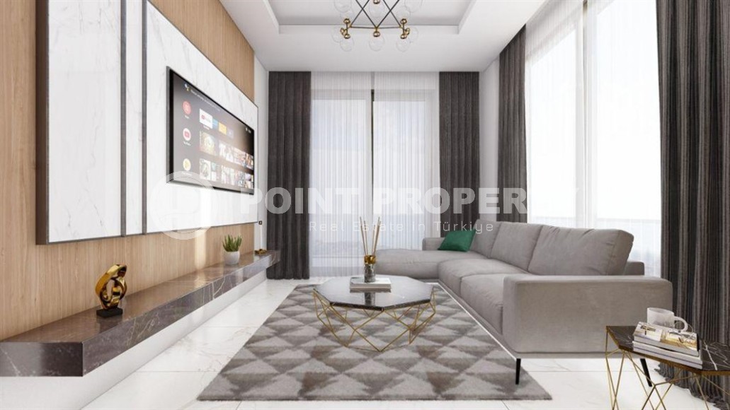 Новый инвестиционный проект - комфортабельный жилой комплекс в 600 метрах от моря, в центре района Авсаллар-id-6043-фото-3