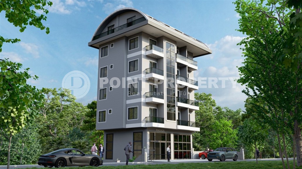 Новый инвестиционный проект - комфортабельный жилой комплекс в 600 метрах от моря, в центре района Авсаллар-id-6043-фото-8