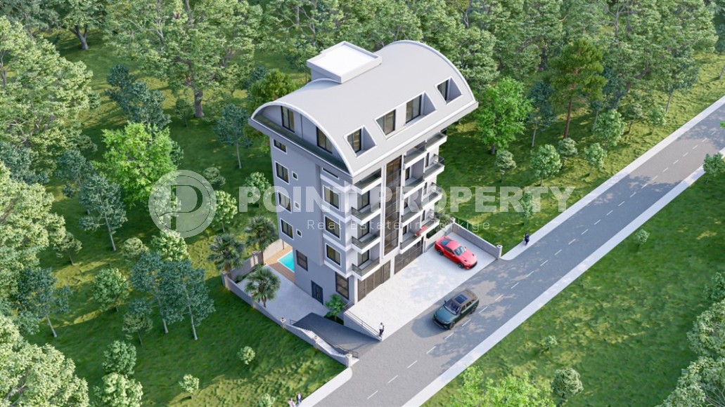 Новый инвестиционный проект - комфортабельный жилой комплекс в 600 метрах от моря, в центре района Авсаллар-id-6043-фото-10