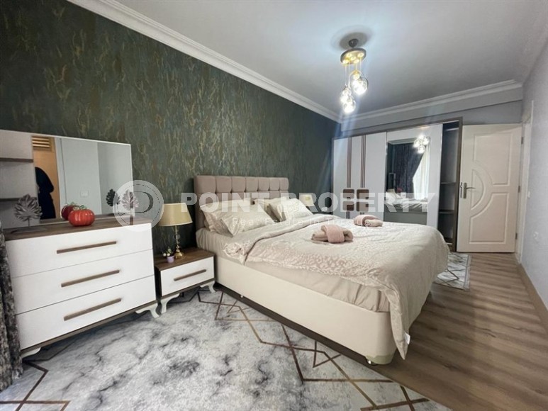 Комфортабельная меблированная квартира 2+1, на площади 120 м2, в центре популярного района Аланьи - Махмутлар-id-6046-фото-7