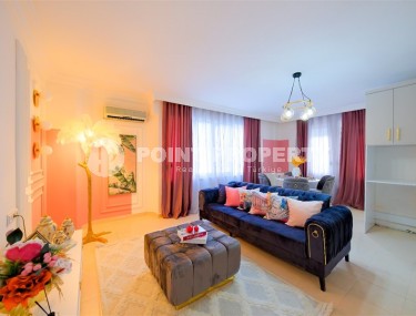 Inexpensive well-kept apartment with an area of 55 m2 in the center of Alanya. Sold furnished.-id-4633-photo-1