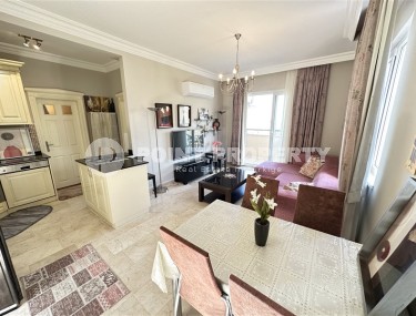 Просторная двухуровневая квартира с видом на море и горы, в престижном, живописном районе Аланьи - Каргыджак-id-6052-фото-5