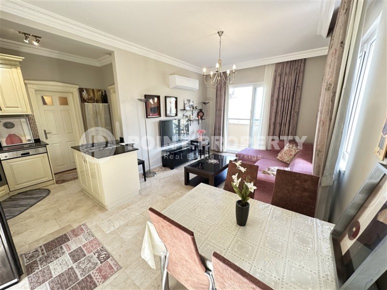 Просторная двухуровневая квартира с видом на море и горы, в престижном, живописном районе Аланьи - Каргыджак-id-6052-фото-5