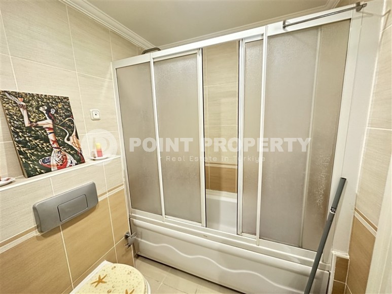 Просторная двухуровневая квартира с видом на море и горы, в престижном, живописном районе Аланьи - Каргыджак-id-6052-фото-12