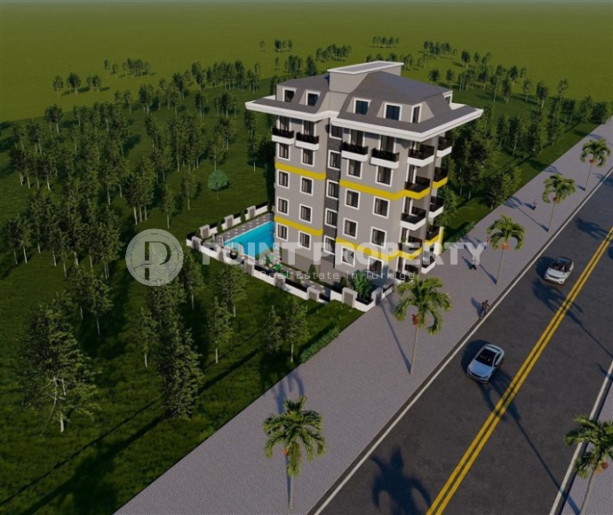 Квартиры в современном жилом комплексе на завершающем этапе строительства, в спокойном районе Аланьи - Авсаллар-id-6053-фото-14