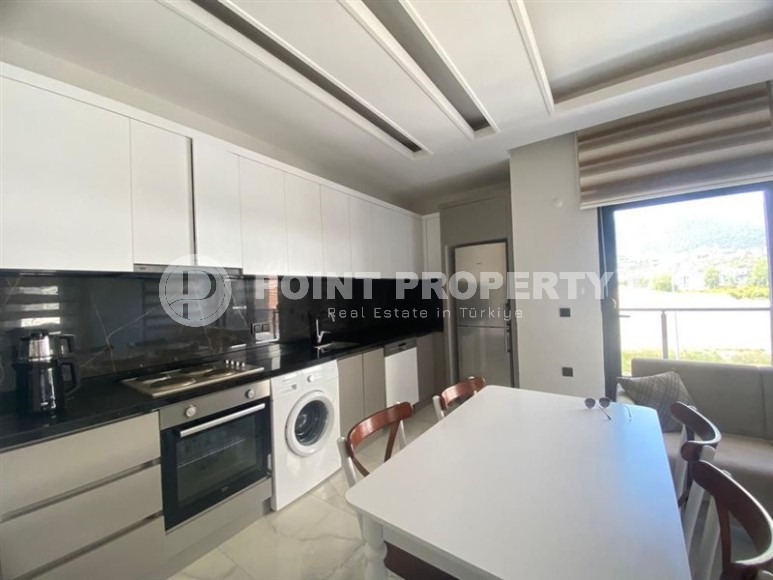 Small new apartment, with modern design, furniture and household appliances, on the 3rd floor in a residential complex built in 2022-id-6054-photo-3
