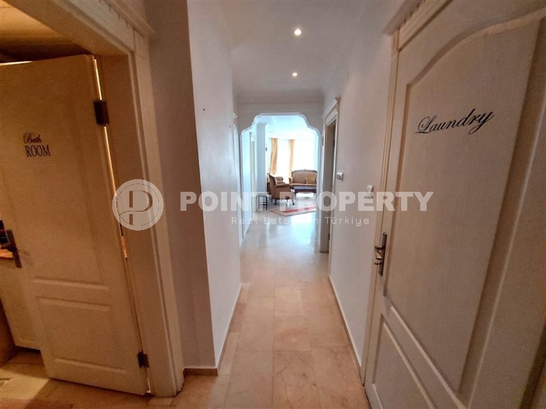 Comfortable furnished apartment 3+1, on an area of 120 m2, in the center of the popular area of Alanya - Mahmutlar-id-6055-photo-11