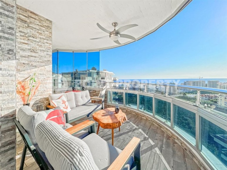 Panoramic apartment with luxurious views of the sea and mountains, in a modern, developed area of Alanya - Mahmutlar-id-6056-photo-18