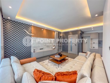 Трехэтажная вилла с видом на Средиземное море и крепость Алании.-id-5403-фото-3