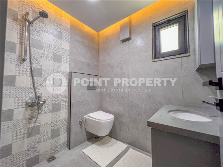 Трехэтажная вилла с видом на Средиземное море и крепость Алании.-id-5403-фото-10