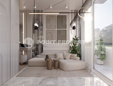 Новый инвестиционный проект - 13-этажный жилой комплекс в живописном, спокойном районе Мерсина - Тедже-id-6060-фото-5