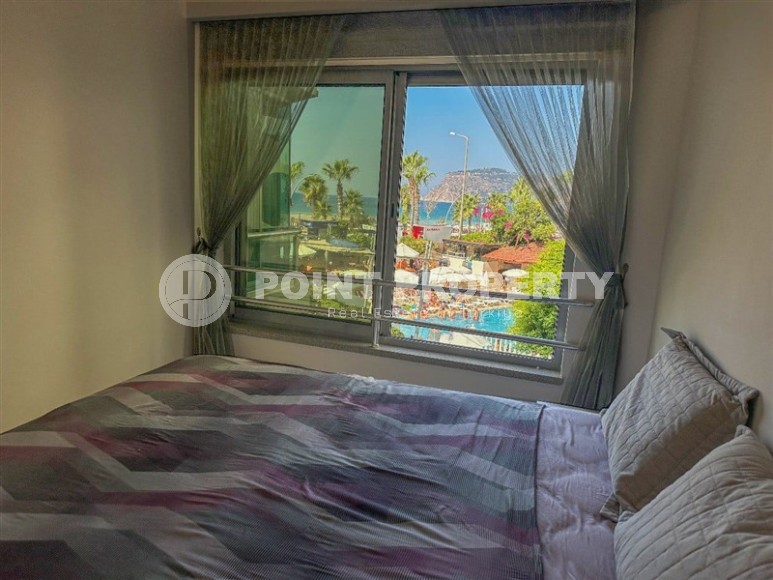 Комфортабельная квартира с роскошным видом на море, в центре популярного района Аланьи - Оба-id-6062-фото-6