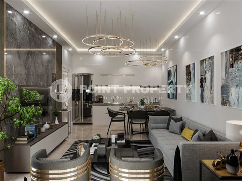 Апартаменты 2+1 на продажу в новой резиденции, всего в 500 метрах от моря.-id-1478-фото-2