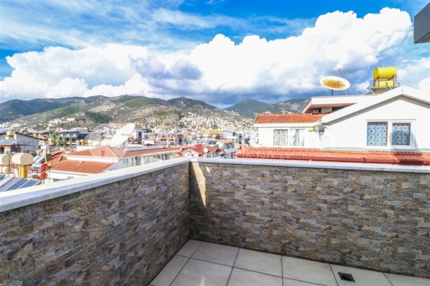 Панорамная двухуровневая квартира с роскошным видом на горы, в 300 метрах от знаменитого пляжа Клеопатры-id-6066-фото-11