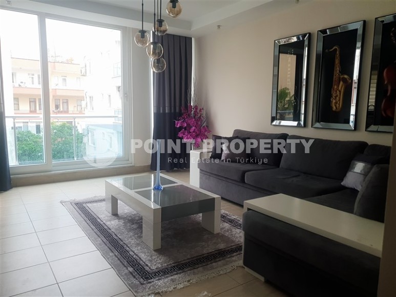 Стильная, современная квартира 1+1, на площади 60 м2, в 350 метрах от пляжа Клеопатры-id-6067-фото-3