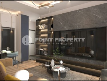Compact apartments with fine finishing, in a residential complex at the initial stage of construction, in the resort area of Mersin - Tomyuk-id-6069-photo-3