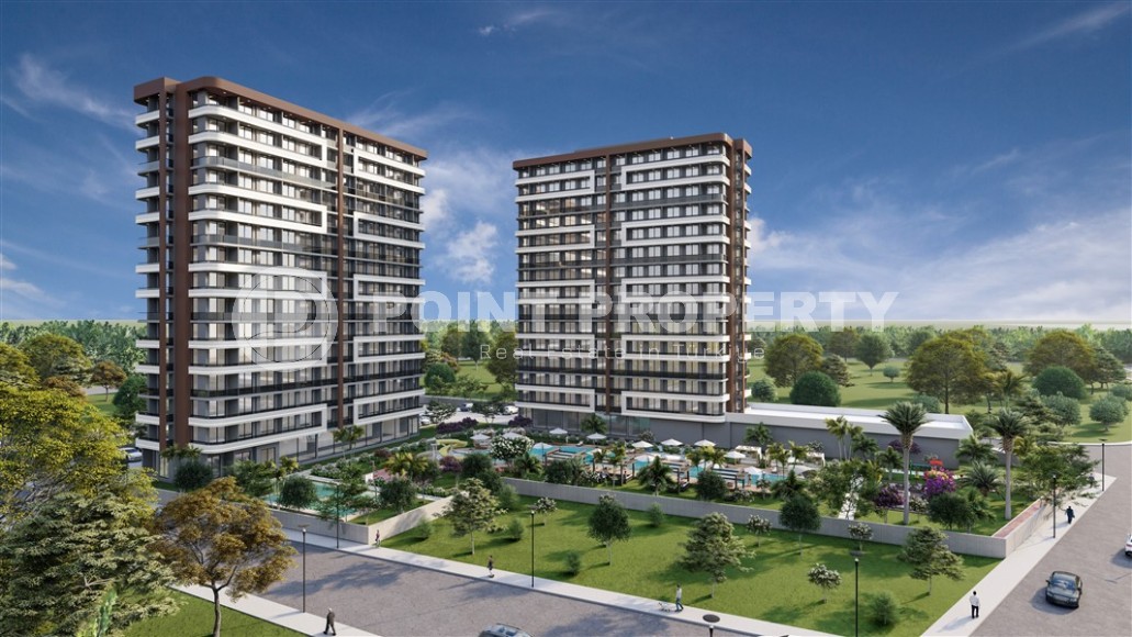 Compact apartments with fine finishing, in a residential complex at the initial stage of construction, in the resort area of Mersin - Tomyuk-id-6069-photo-18