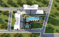 Компактные квартиры с чистовой отделкой, в жилом комплексе на начальном этапе строительства, в курортном районе Мерсина - Томюк-id-6069-фото-19
