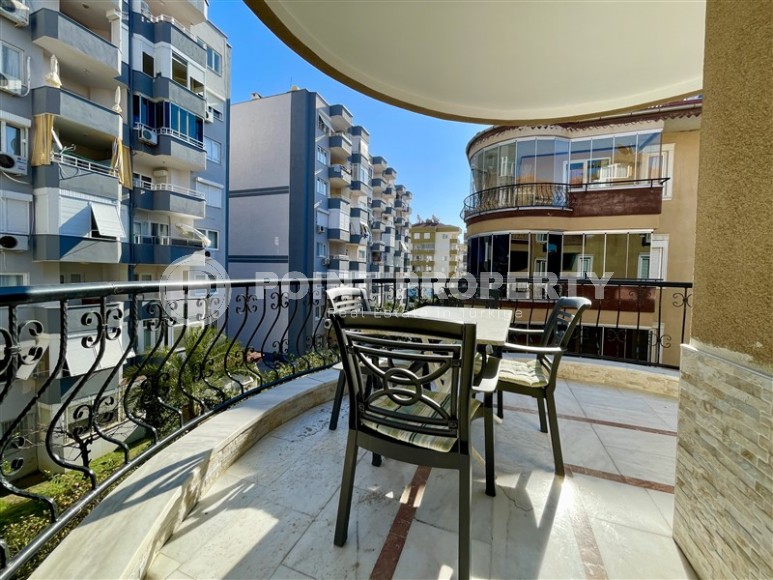 Spacious 2+1 apartment, on an area of 125 m2, in the center of a picturesque, cozy area of Alanya - Oba-id-6073-photo-12