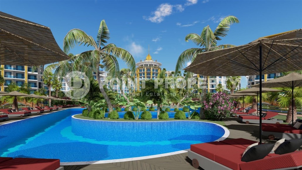 Квартира в ультрасовременном жилом комплексе, в живописном, экологически чистом районе Аланьи - Тюрклер-id-6075-фото-2