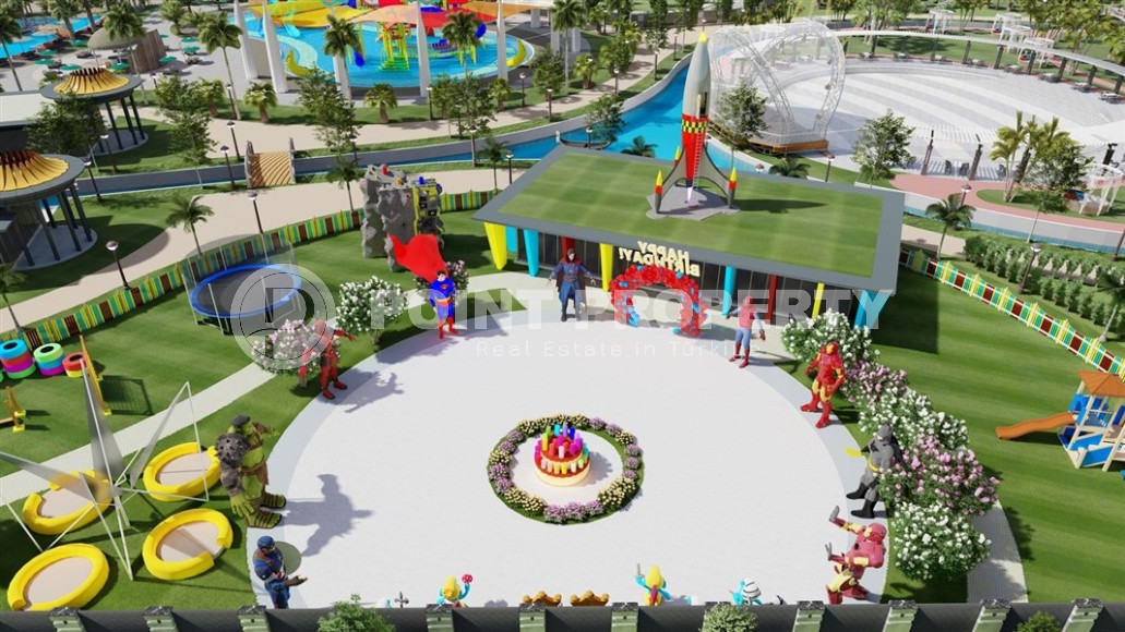 Квартира в ультрасовременном жилом комплексе, в живописном, экологически чистом районе Аланьи - Тюрклер-id-6075-фото-9