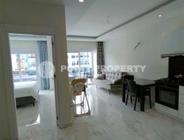 Compact new apartment 300 meters from the sea, in the center of the prestigious area of Alanya - Kestel-id-6076-photo-4