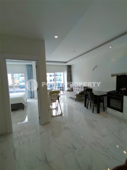 Compact new apartment 300 meters from the sea, in the center of the prestigious area of Alanya - Kestel-id-6076-photo-4
