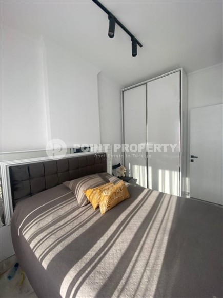 Небольшая меблированная квартира на 4-м этаже в новом жилом комплексе, введенном в эксплуатацию в 2022 году-id-6077-фото-5