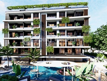 Квартира в строящемся жилом комплексе, в зеленом, экологически чистом районе Аланьи - Газипаша-id-6079-фото-1