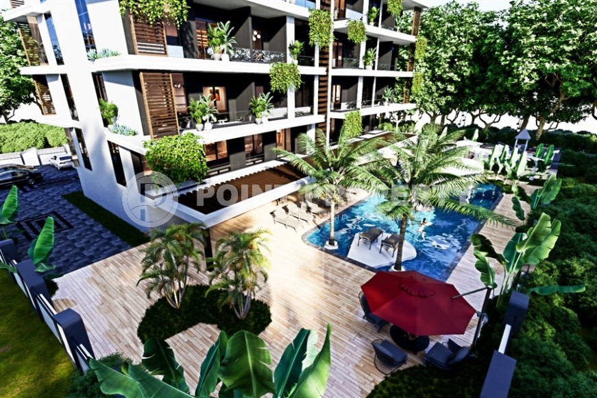 Квартира в строящемся жилом комплексе, в зеленом, экологически чистом районе Аланьи - Газипаша-id-6079-фото-3