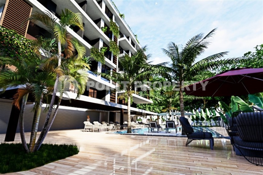 Квартира в строящемся жилом комплексе, в зеленом, экологически чистом районе Аланьи - Газипаша-id-6079-фото-4