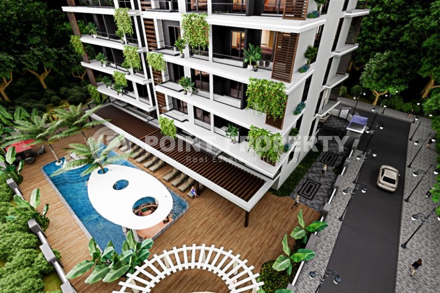 Квартира в строящемся жилом комплексе, в зеленом, экологически чистом районе Аланьи - Газипаша-id-6079-фото-5