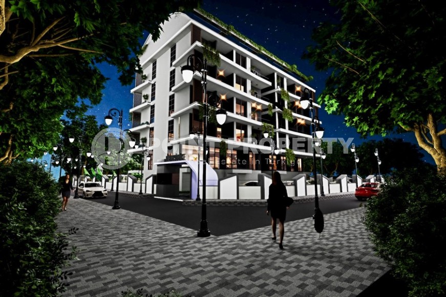 Квартира в строящемся жилом комплексе, в зеленом, экологически чистом районе Аланьи - Газипаша-id-6079-фото-8