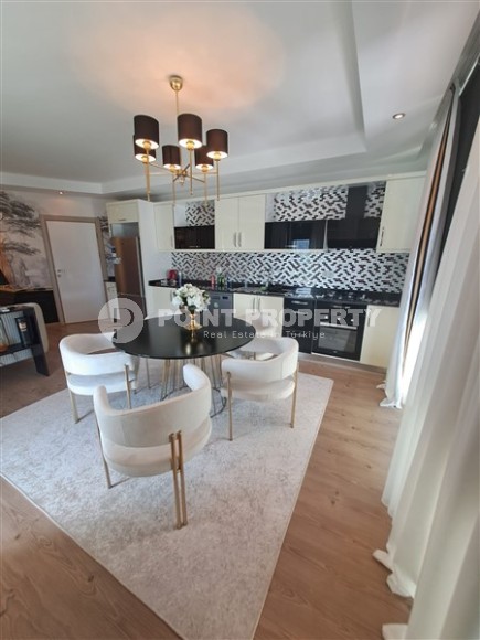 Стильная квартира с современным дизайном в 350 метрах от моря, в престижном районе Аланьи - Кестель-id-6084-фото-2