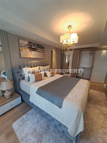 Стильная квартира с современным дизайном в 350 метрах от моря, в престижном районе Аланьи - Кестель-id-6084-фото-6