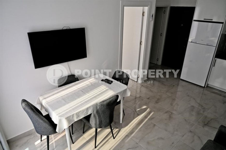 Небольшая новая квартира на 6-м этаже в доме 2022 года постройки, в районе Авсаллар-id-6086-фото-2